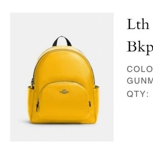 Coach Court Backpack